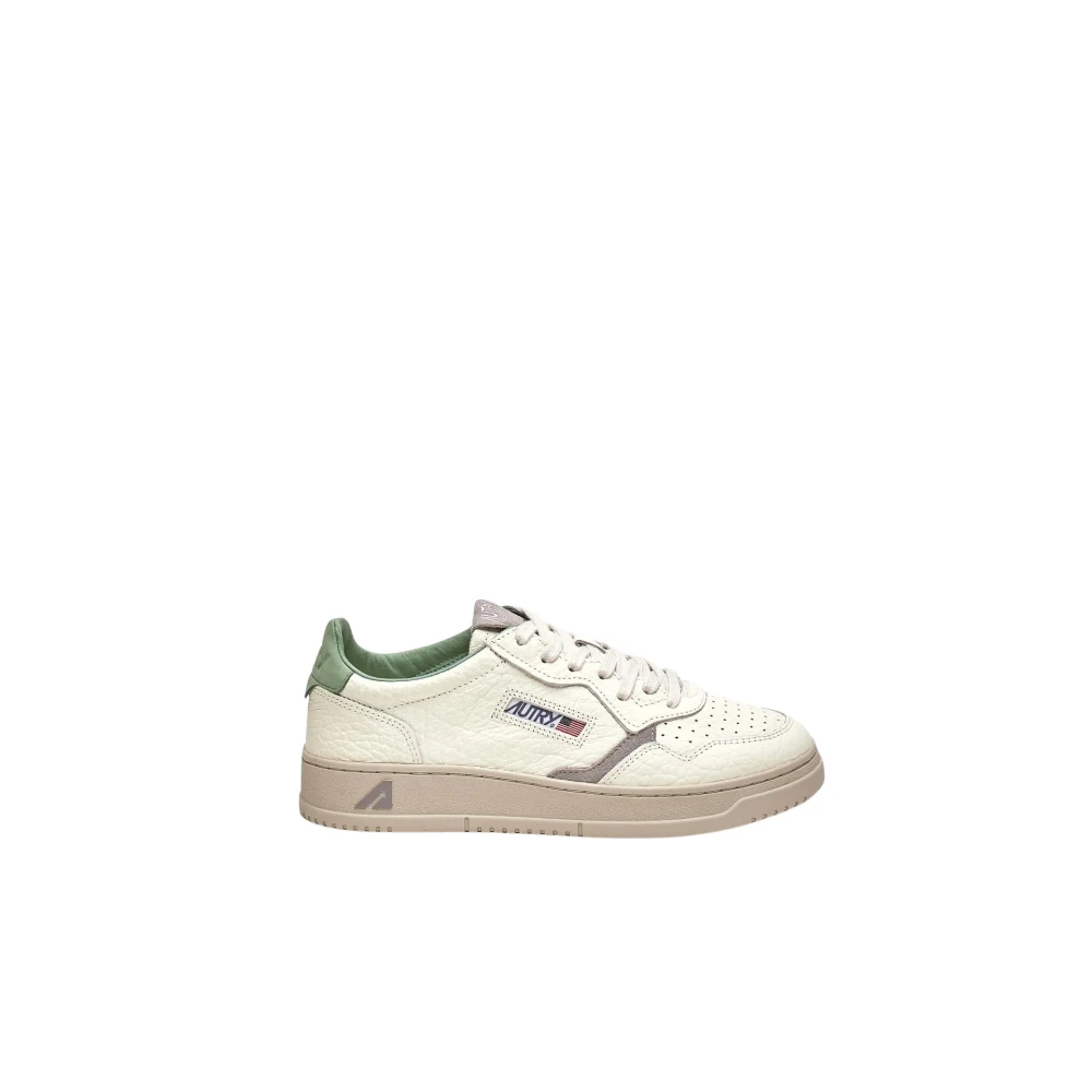 Autry White Sneakers, Male, 12 Uk, Medalist Low