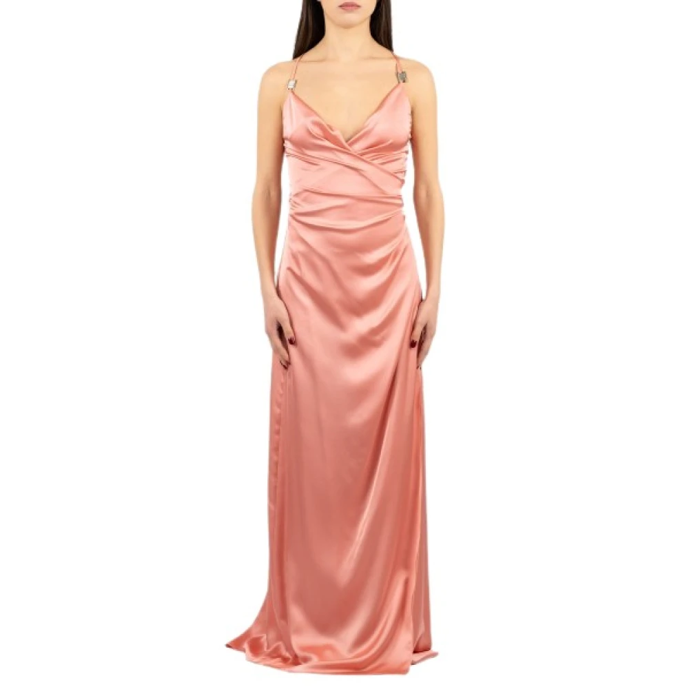 Hanita Women's Pink H.v3835.4610 Abito - Gowns - Xs - Dresses