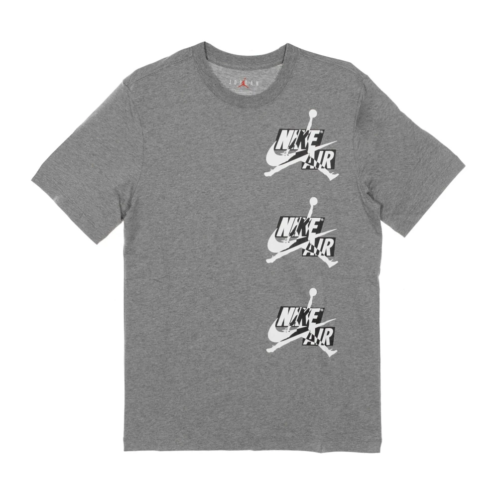 Jordan Carbon Heather Heren T-shirt Gray Heren
