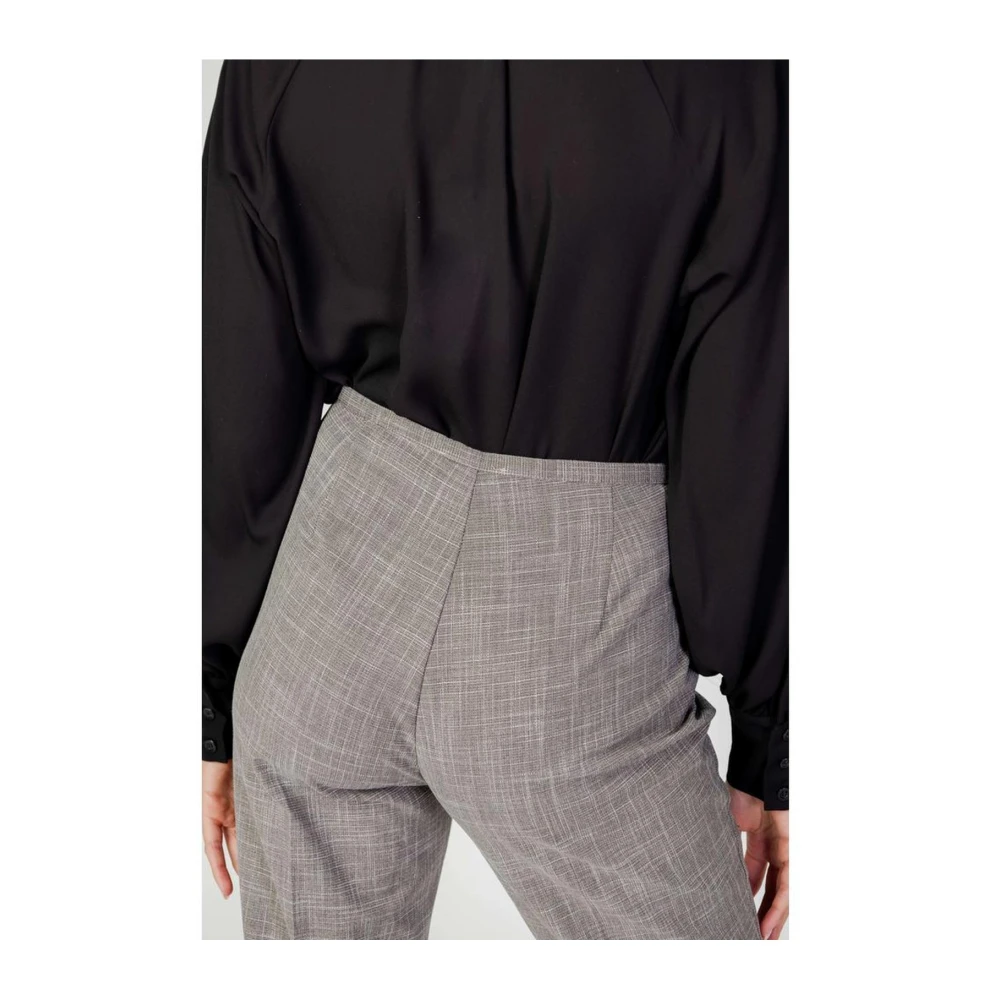 Sandro Ferrone Grijze Sigarettenbroek Herfst Winter Collectie Gray Dames