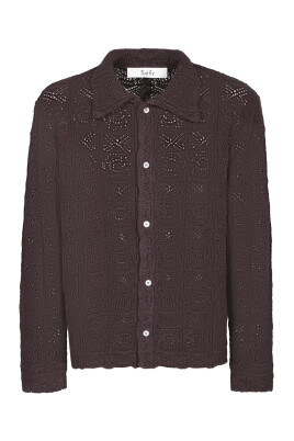 chemise-marron-a-manches-longues-col-classique