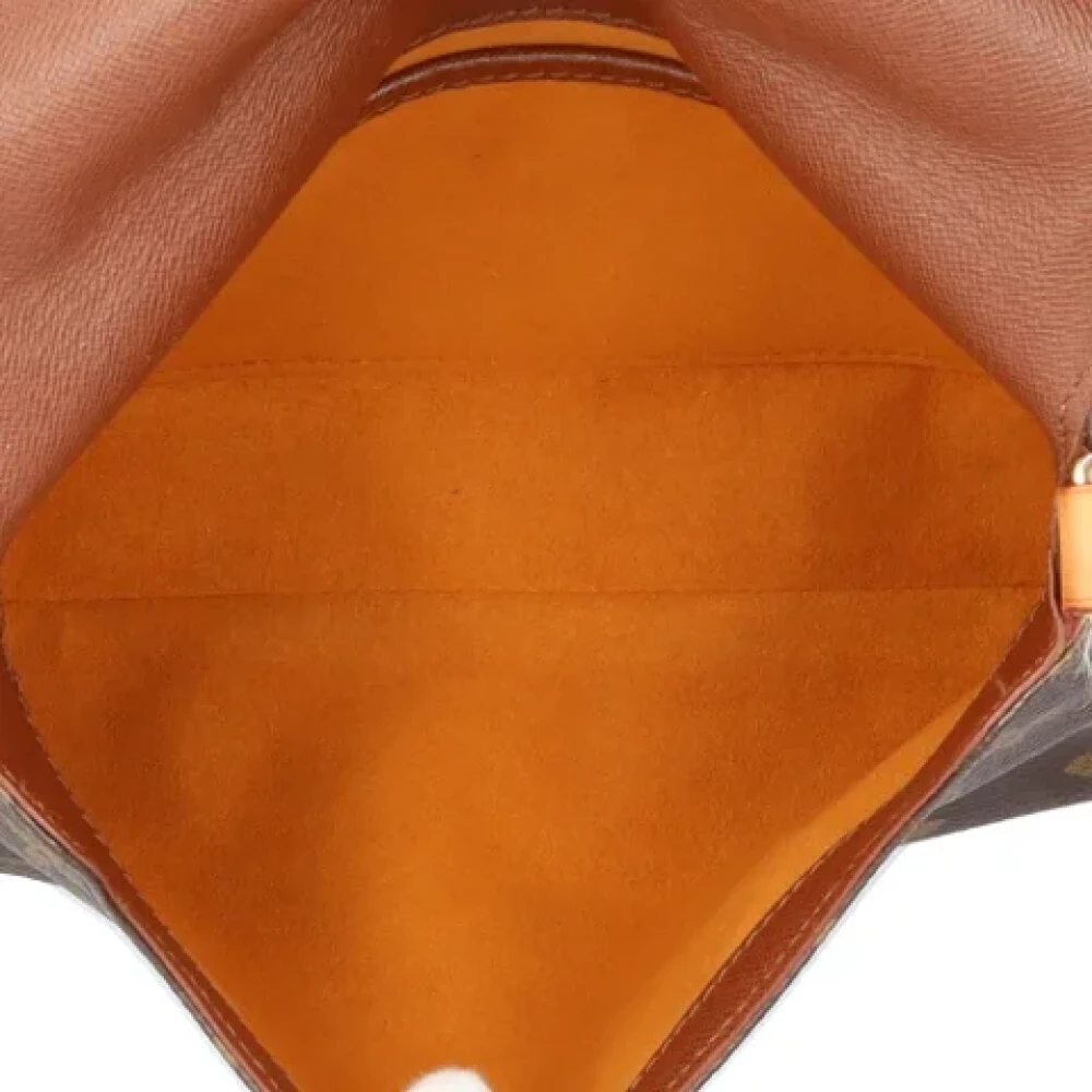 Louis Vuitton Vintage Pre-owned Fabric shoulder-bags Brown Dames