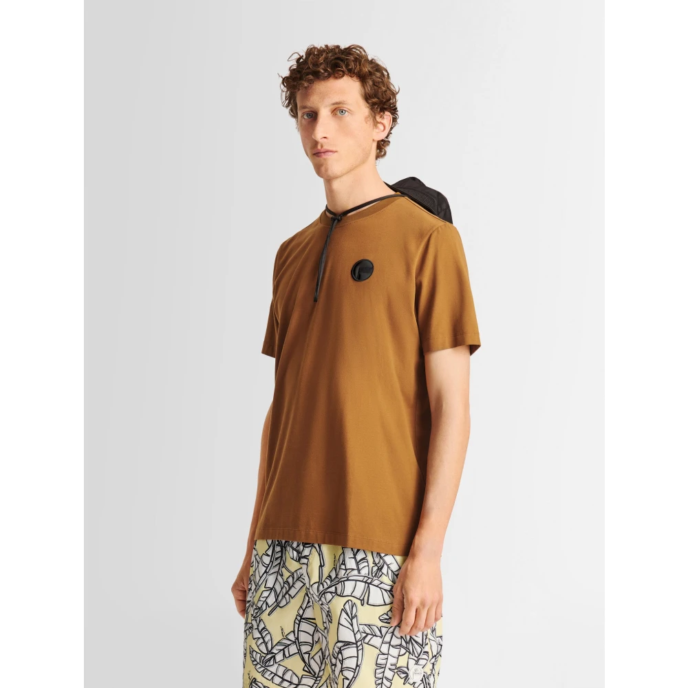 Fusalp Caomeron Heren Kortmouw T-Shirt Brown Heren
