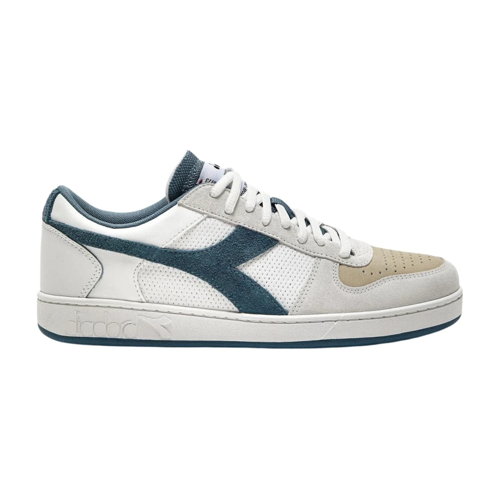 Diadora Men's Multicolor Sneakers, 11 1/2 Uk, Low Top Magic Basket Trainers