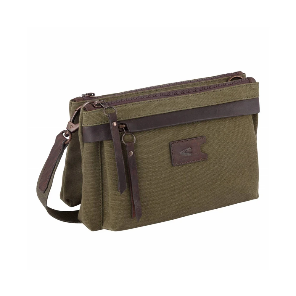 Camel active Amber Cross Bag Stijlvolle Schoudertas Brown Dames