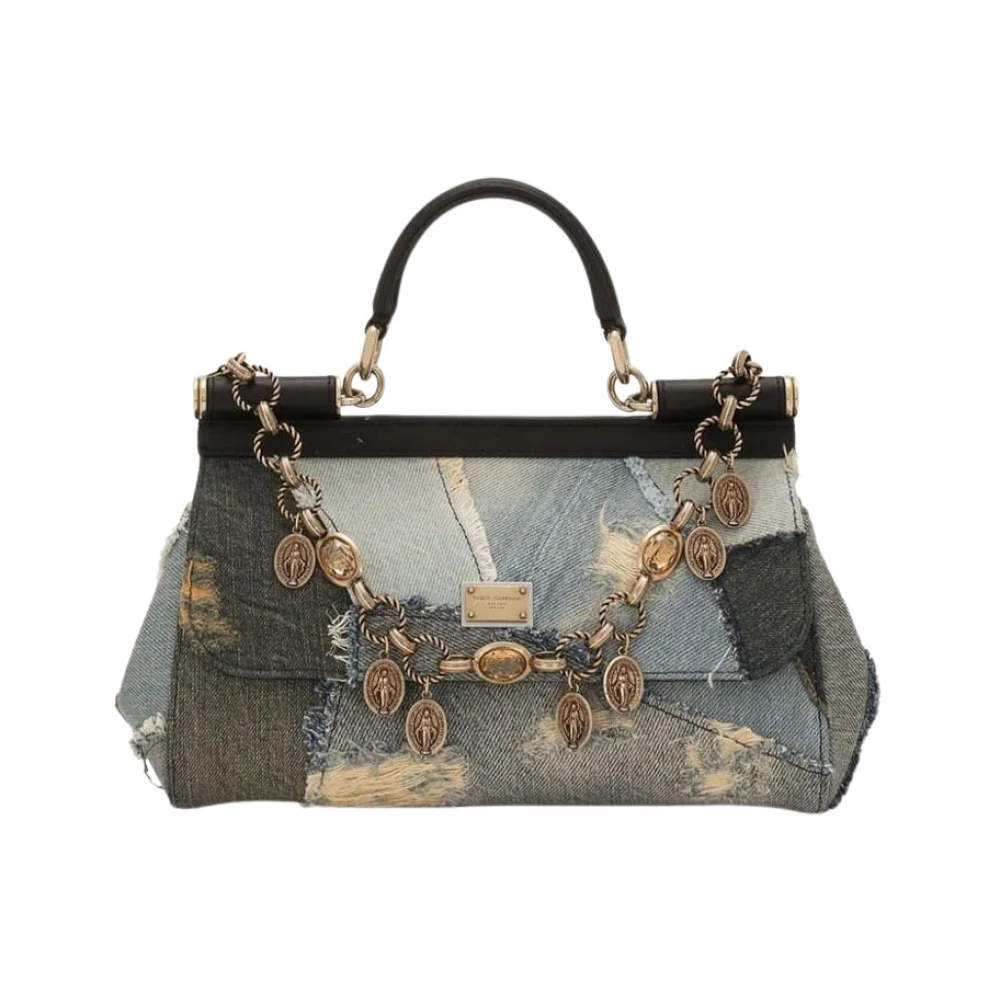 Dolce & Gabbana Stijlvolle Tote Bag met Uniek Ontwerp Multicolor Dames