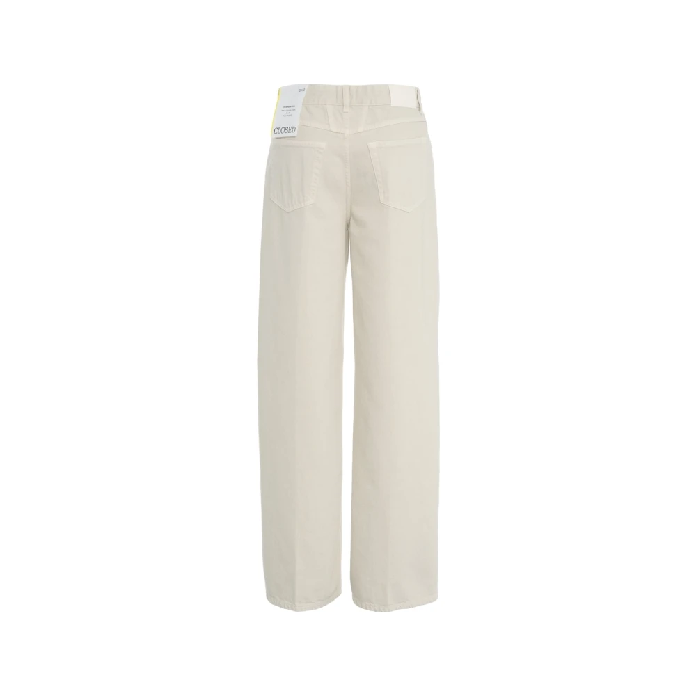 closed Beige Wide Leg Jeans Nikka Beige Dames