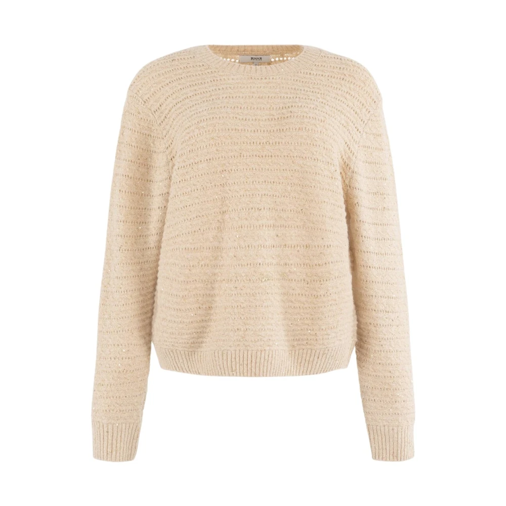 Anna Van Toor Stijlvolle Pullover Sweater Yellow Dames