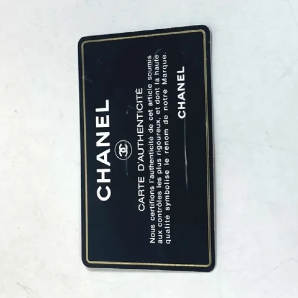 Chanel Vintage Pre-owned Leather chanel-bags Beige Dames