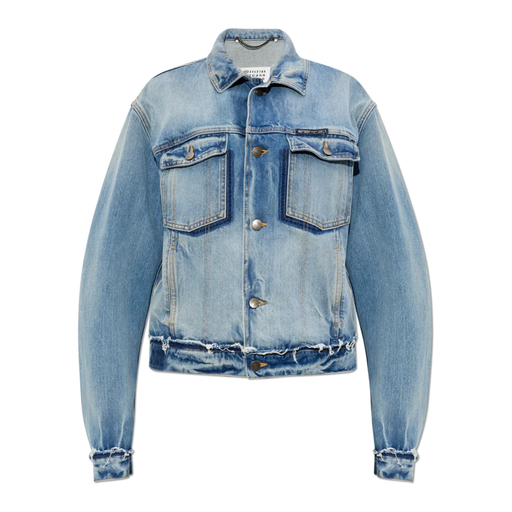 Maison Margiela Donna Blu - Giacca Di Jeans - Jackets - Xs