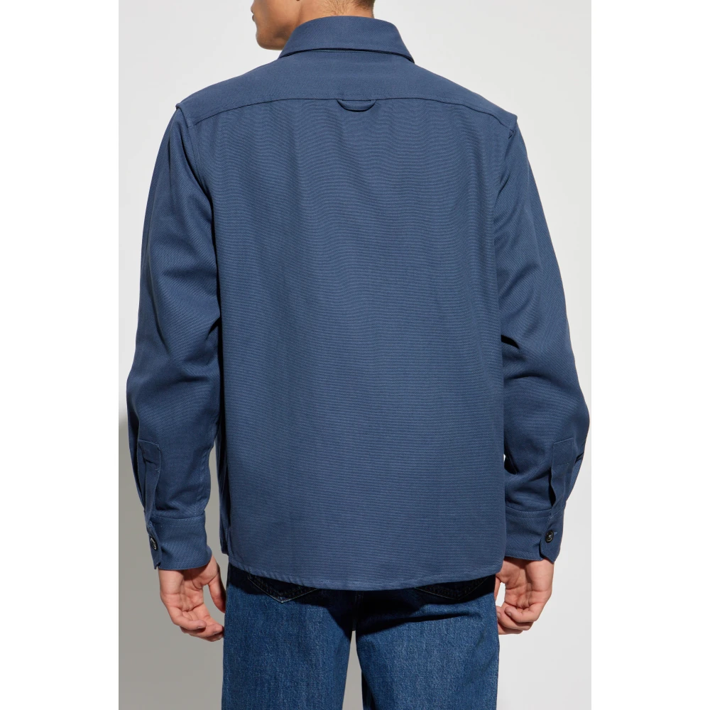 A.p.c. Shirt Basile Blue Heren