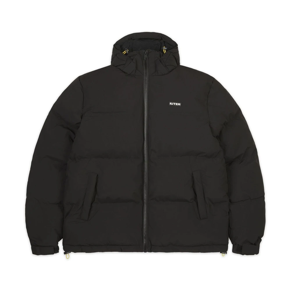 Iuter Zwarte Puff Jas Herfst Winter 2024 Black Heren