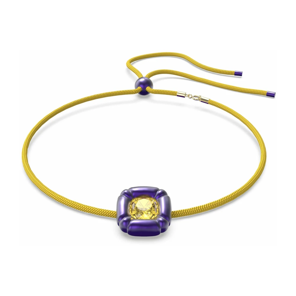 Swarovski - Kissenförmiger Halskette - Accessories - Damen - Gelb - One Size - Bild 3