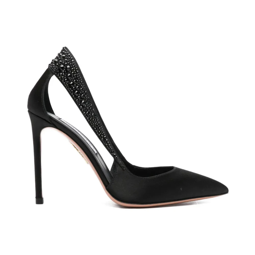 Aquazzura Women's Black Dangerous Liaisons Pump 105 - Pumps - 3 Uk - Shoes