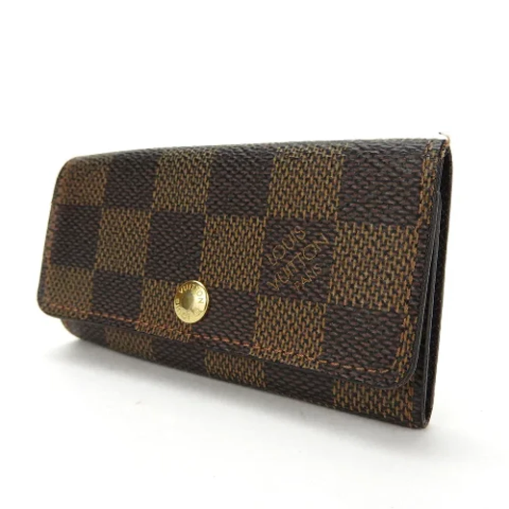 Louis Vuitton Vintage Pre-owned Canvas key-holders Brown Dames