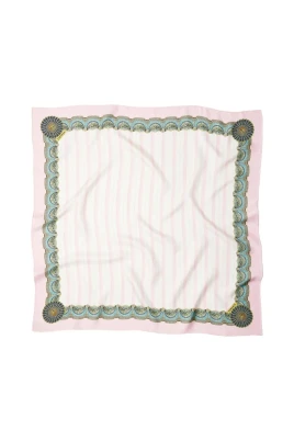 Foulard 90x90 Silk Twill Bio Print The Encore