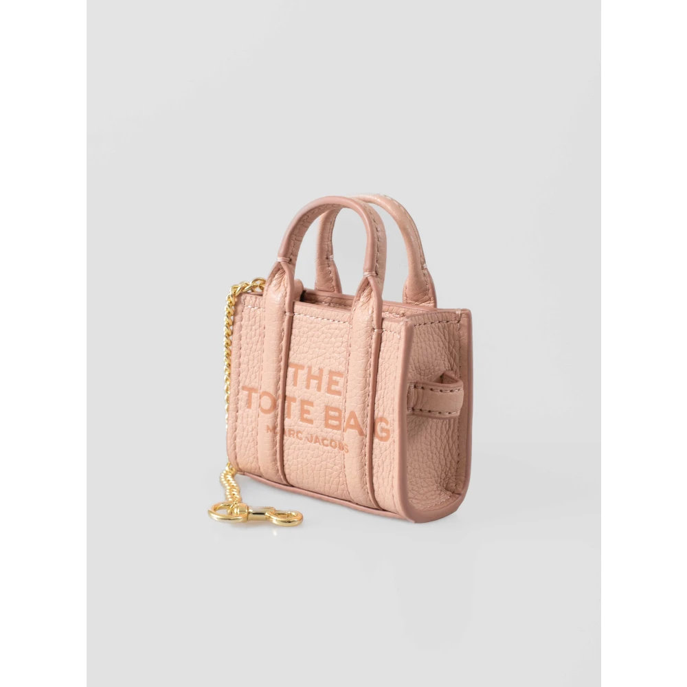 Marc Jacobs Stijlvolle Tote Bag Charm Brown Dames