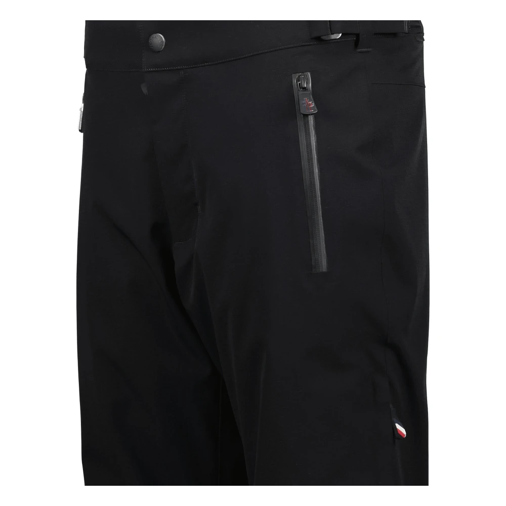 Moncler Zwarte Skibroek Winter 2024 Collectie Black Heren
