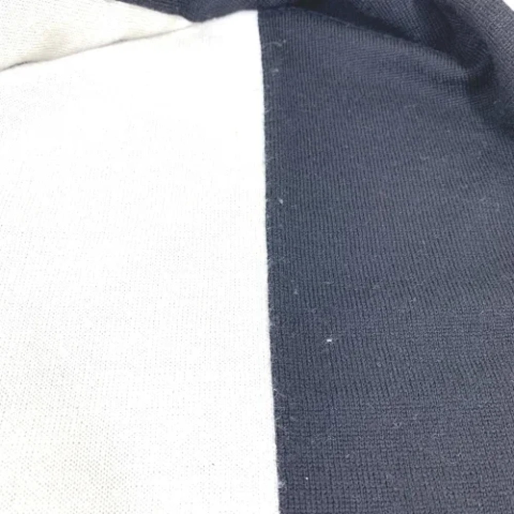 Fendi Vintage Pre-owned Wool scarves Black Dames
