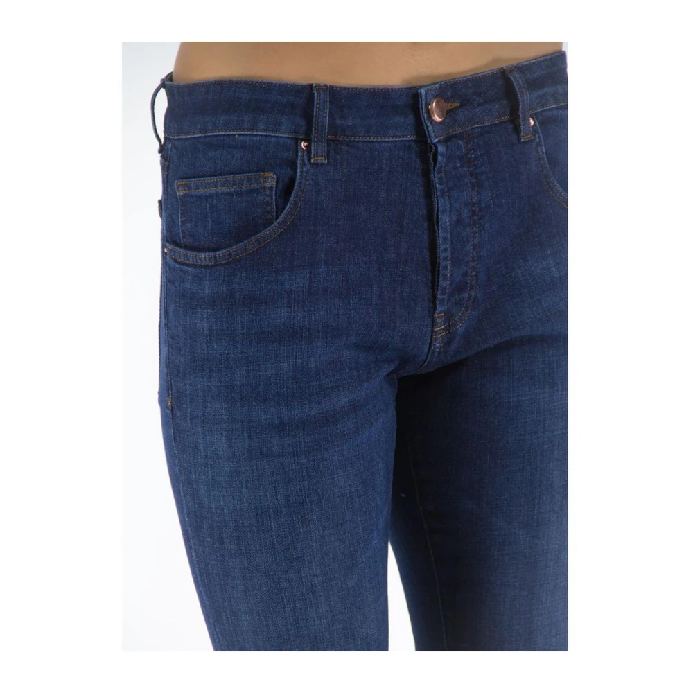 Don The Fuller Donkerblauwe Slim Fit Jeans Blue Heren