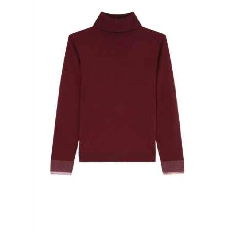 Paul Smith Gestreepte Bordeaux Coltrui Red Dames