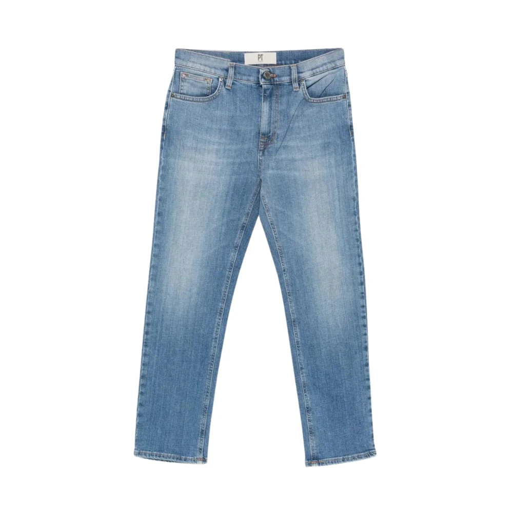 Pt Torino Men's Blue Straight Fit Jeans, W29, Audrey Jeans