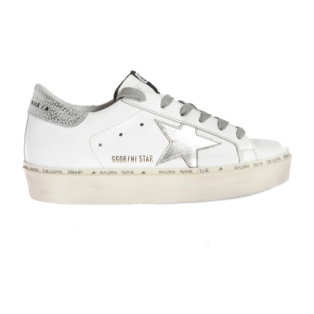 Golden Goose , Sneakers, Female, White, 6 Uk, Hi Star Trainers
