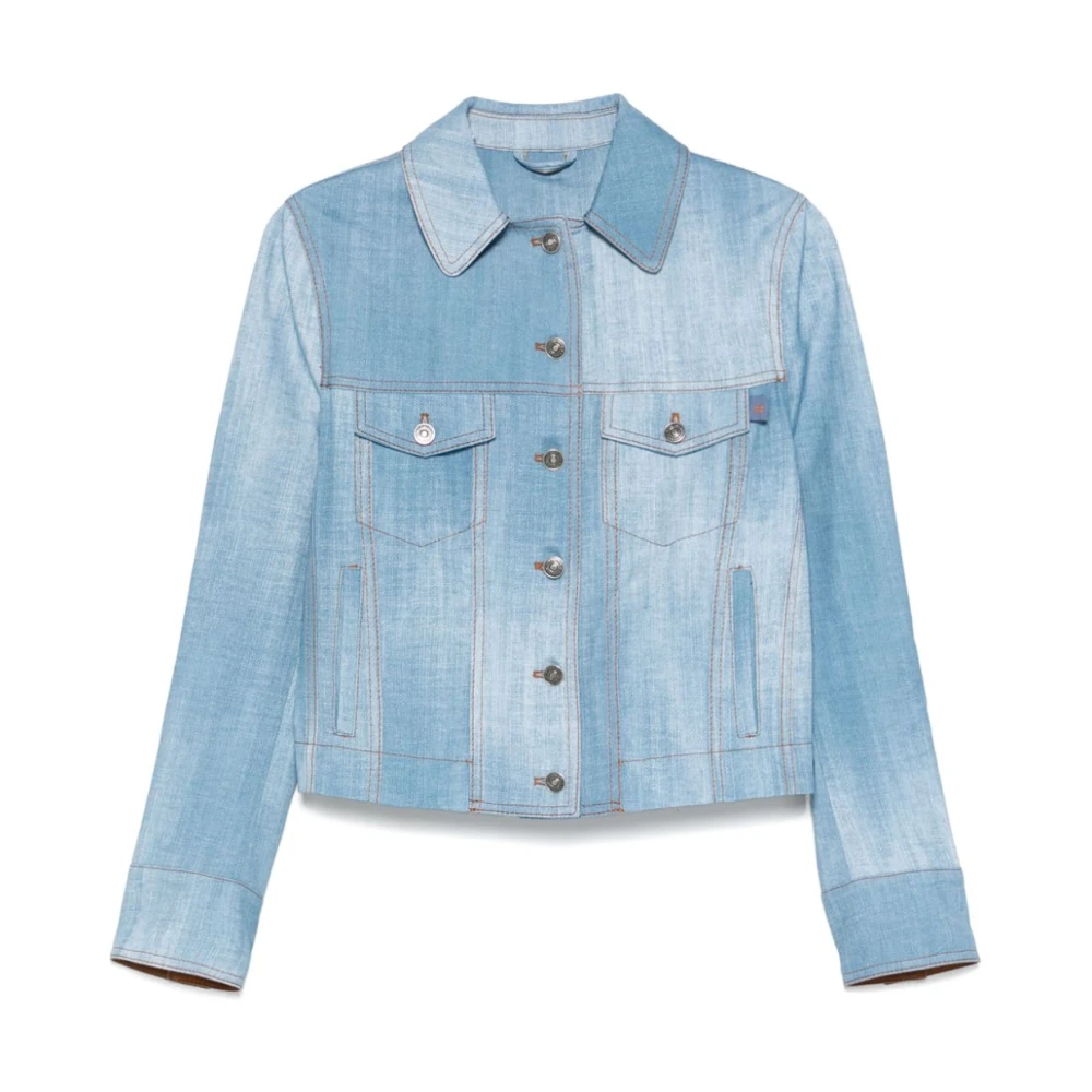 Jackets > Denim Jackets - - Ermanno Scervino - Modalova