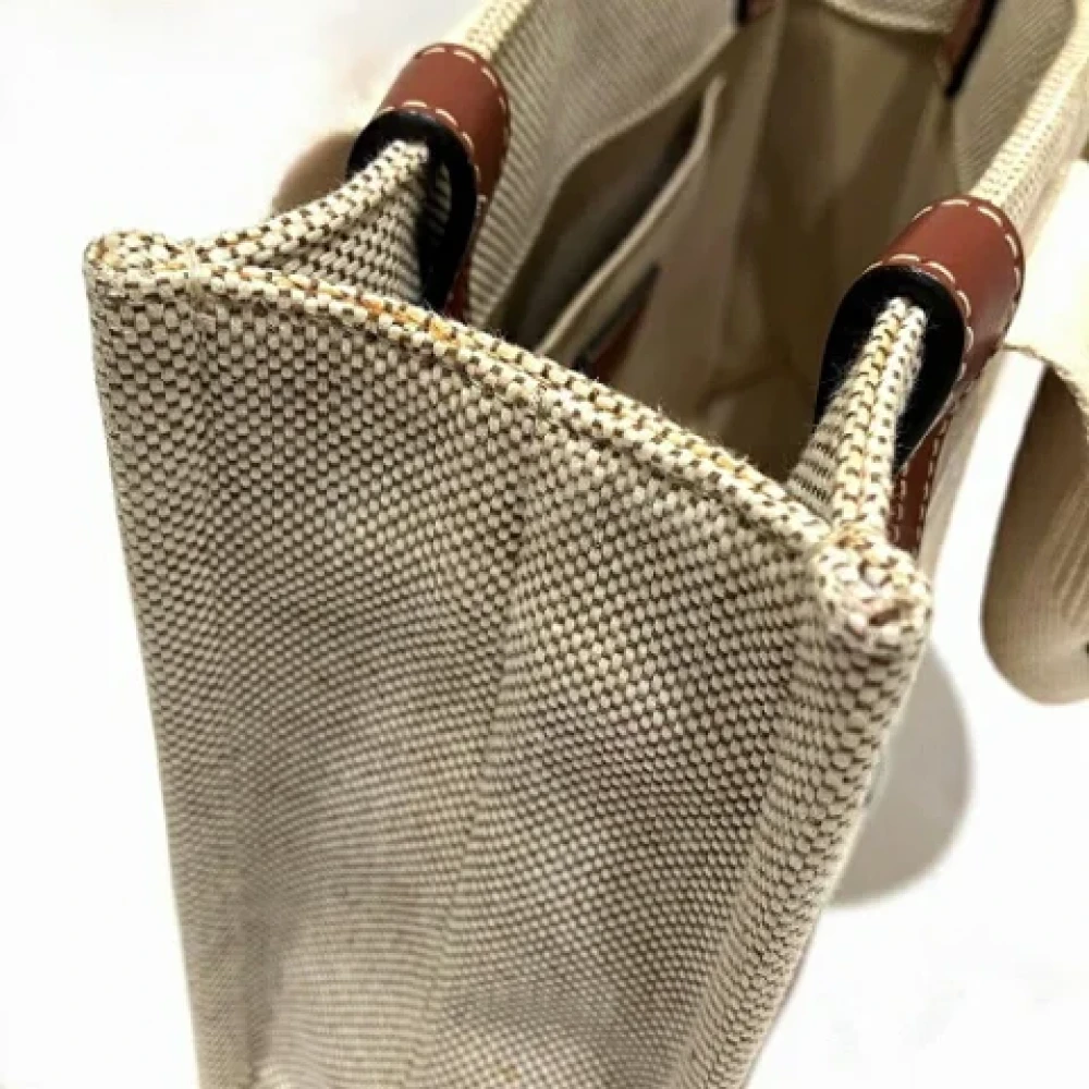 Chloé Pre-owned Canvas handbags Brown Dames