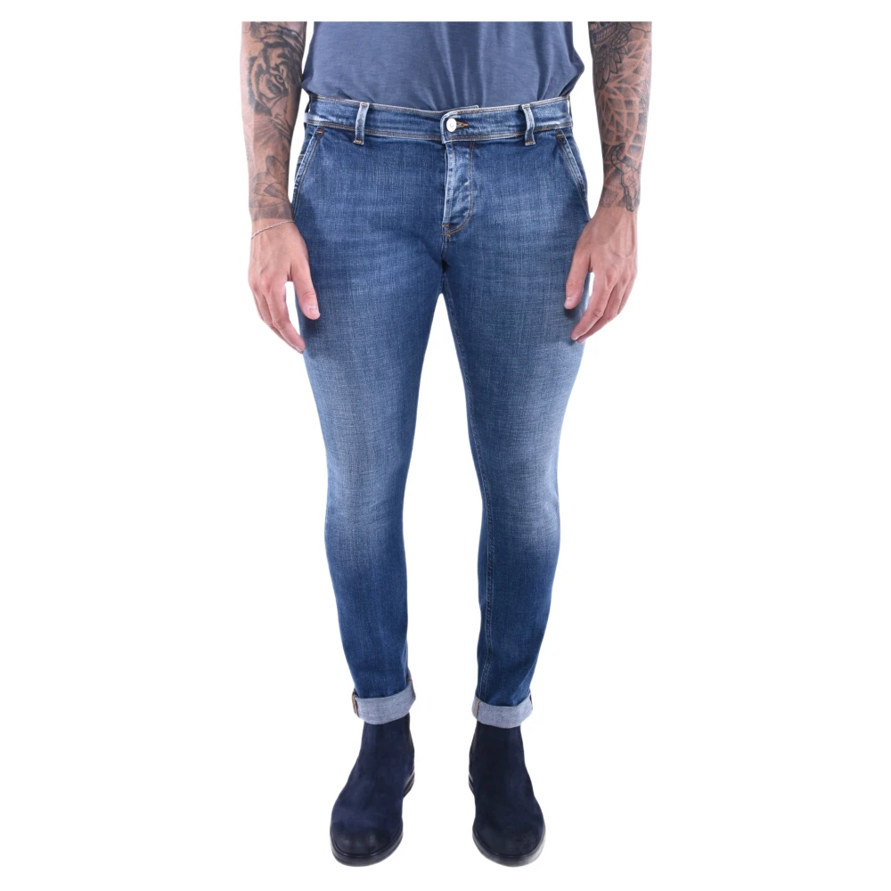 Dondup Uomo Blu Jeans, W34, New,