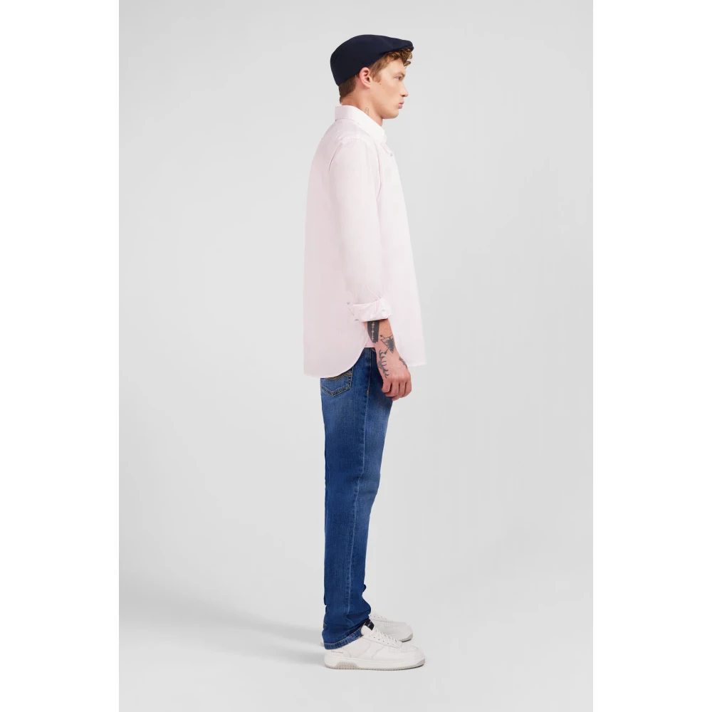 Eden Park Chemise Pink Heren