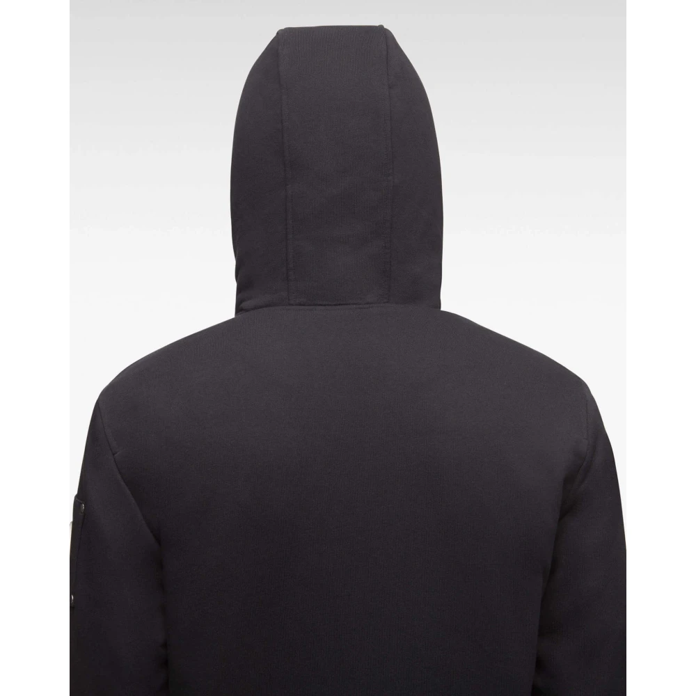 Moose Knuckles Classic Zwarte Bunny Jacket Black Heren