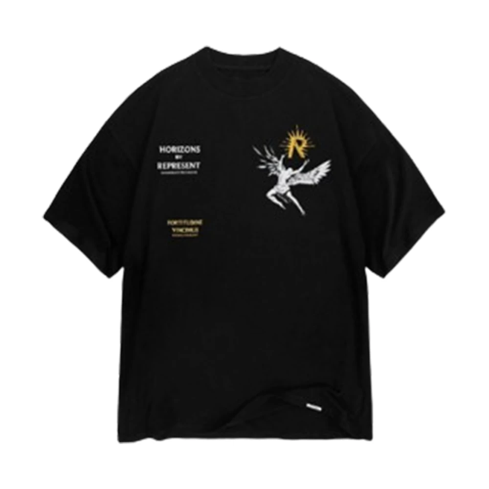 Represent Trendy Giants T-Shirt Mt4025 Black Heren
