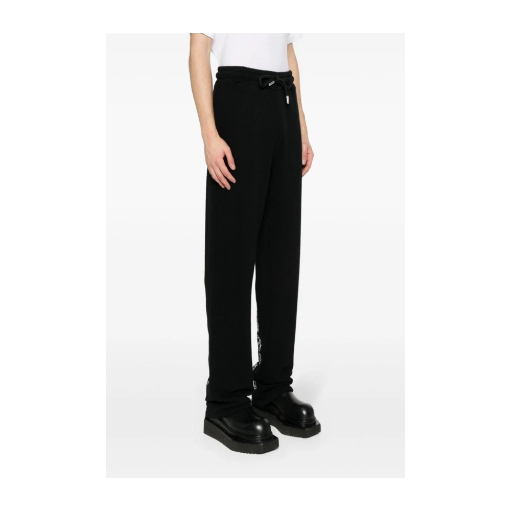 Off White Stijlvol Sweatshirt om te Springen Black Heren