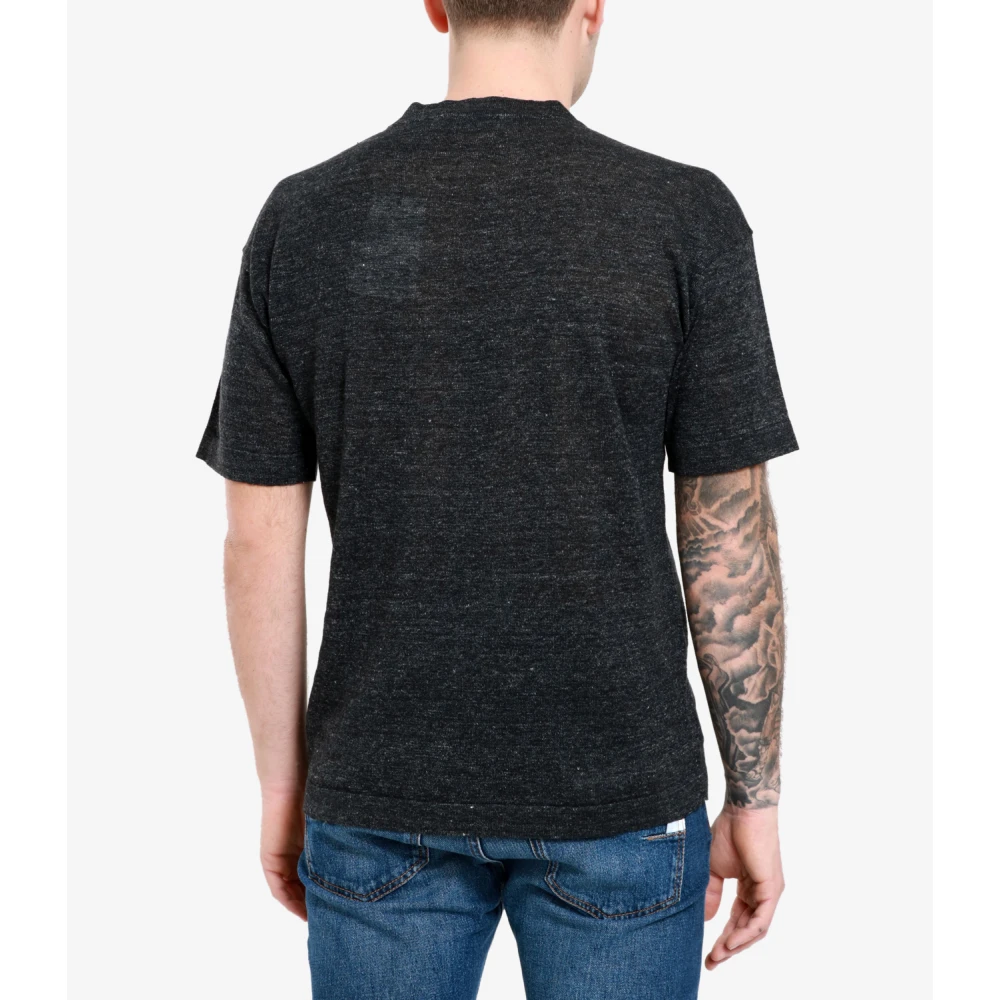Mauro Grifoni T-Shirts Gray Heren