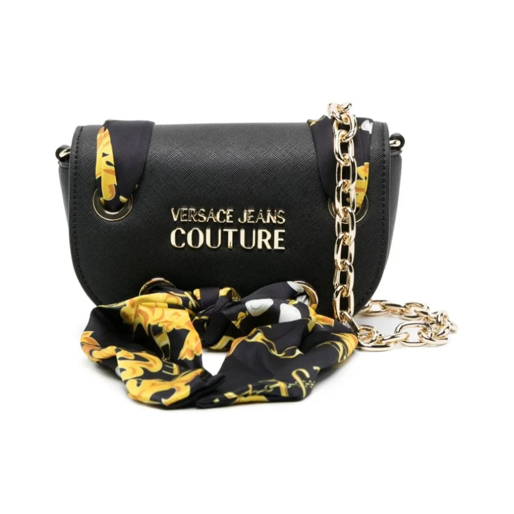 Versace Jeans Couture Klassieke Zwarte Crossbody Tas Black Dames