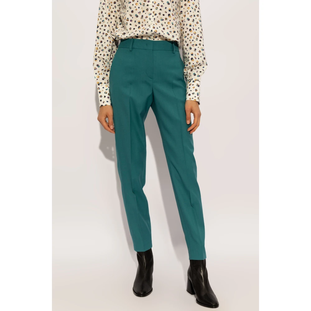 PS By Paul Smith Wollen broek Green Dames