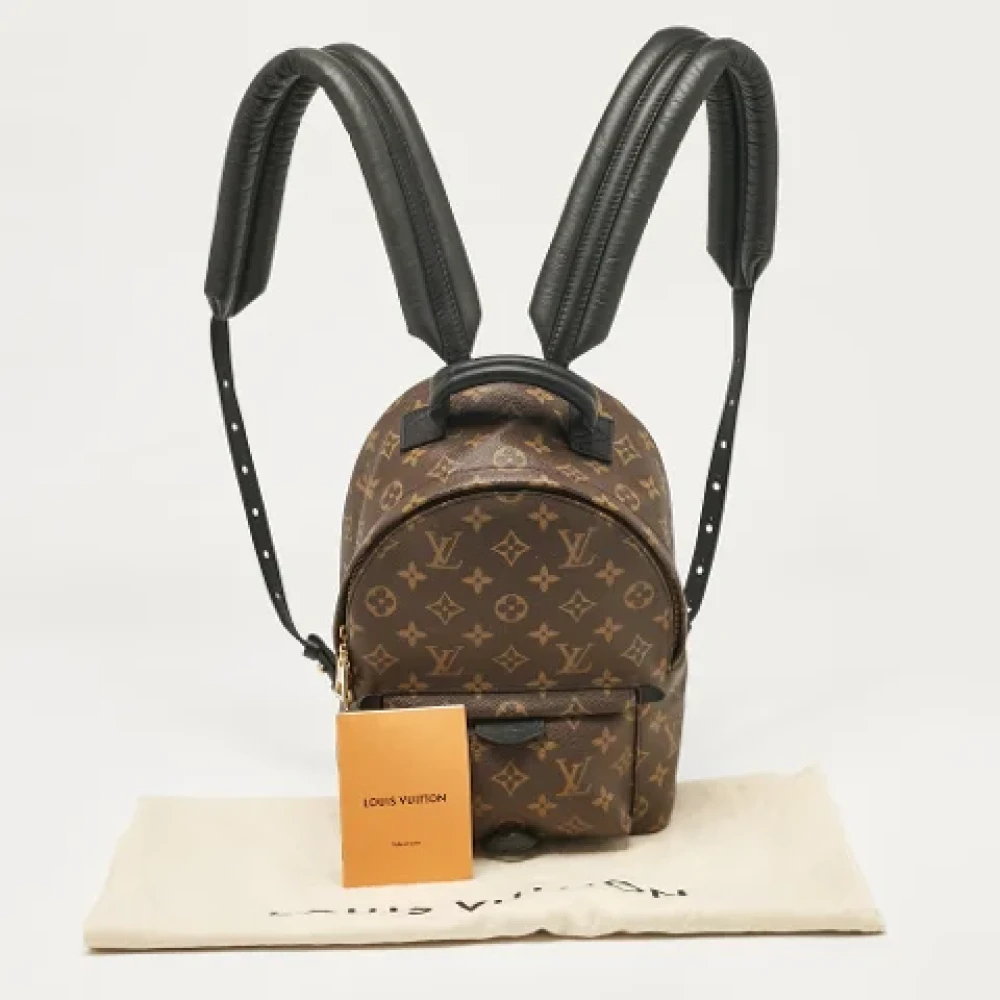 Louis Vuitton Vintage Pre-owned Canvas backpacks Brown Dames