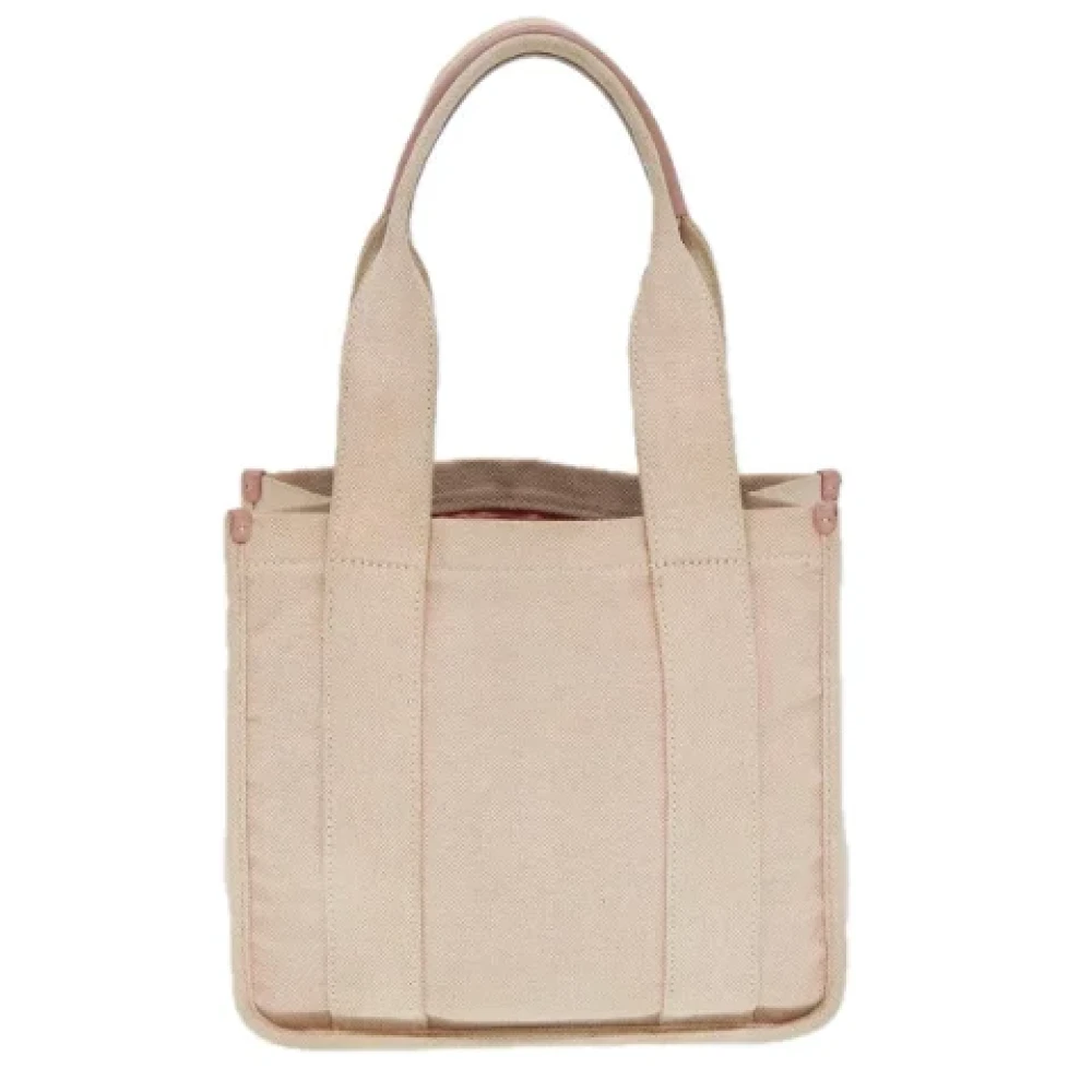 Prada Vintage Pre-owned Canvas prada-bags Pink Dames