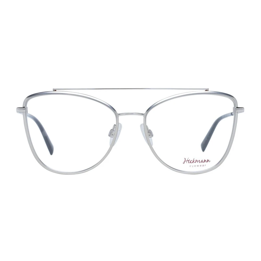 Ana Hickmann Zilveren Aviator Optische Frames met Veerscharnier Gray Dames