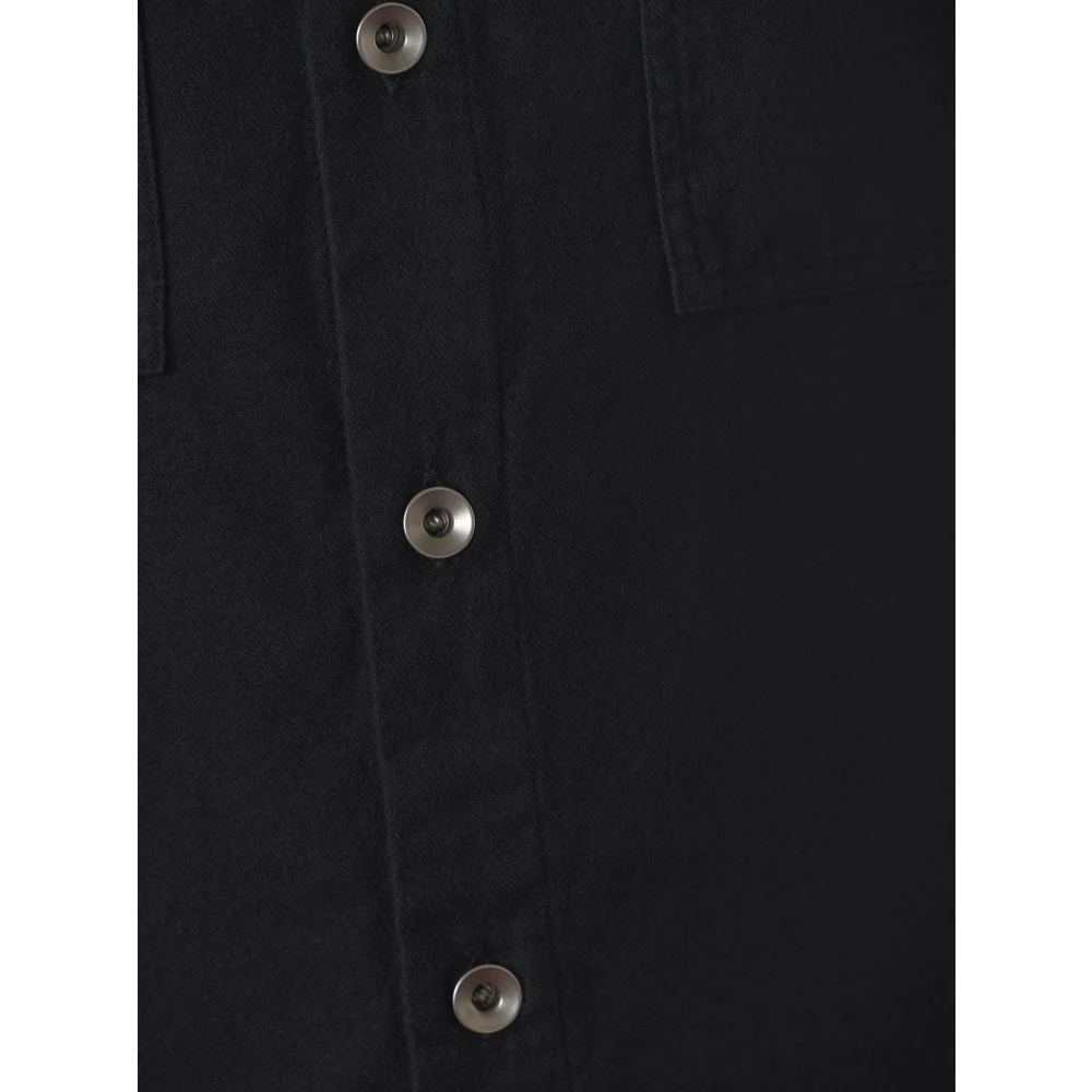 Rick Owens Outershirt Black Heren