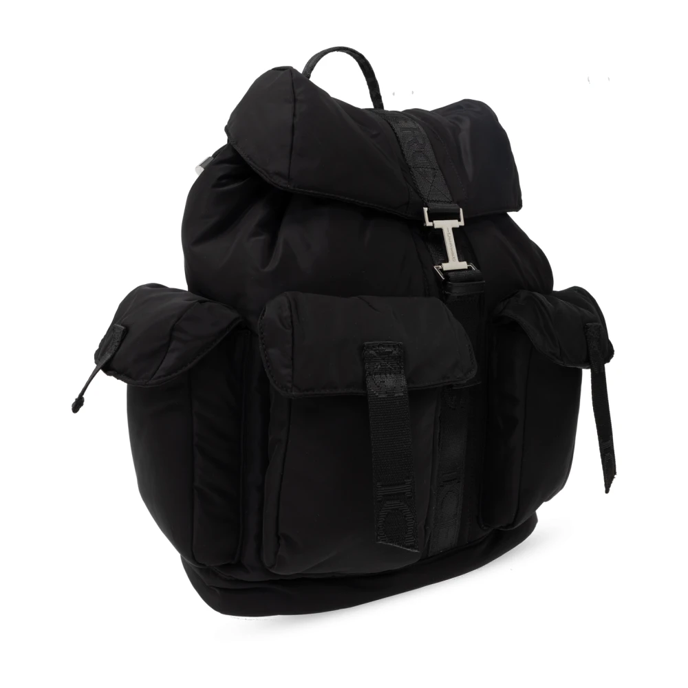 Iceberg Rugzak met logo Black Heren