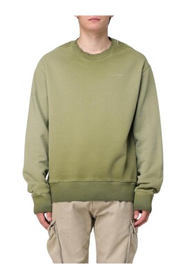 sweat-shirt-col-rond-vert