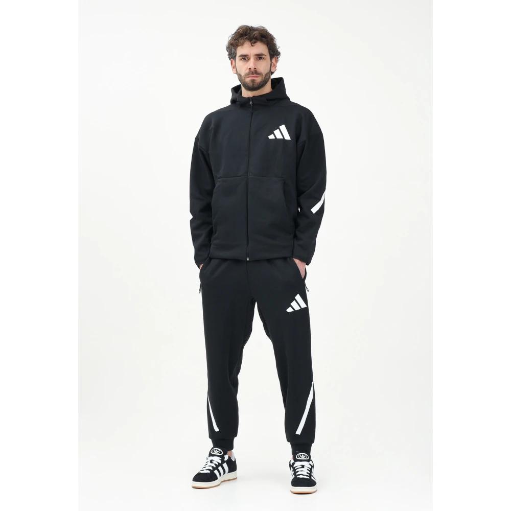 Adidas Teamwork Geïnspireerde Zwarte Sportbroek Black Heren