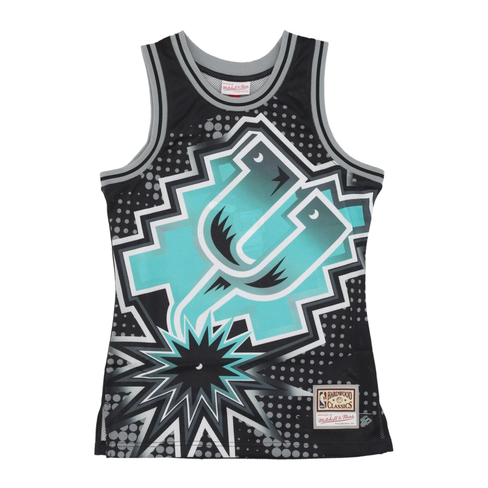 Mitchell & Ness NBA Basketbal Tanktop Zwart Multicolor Heren