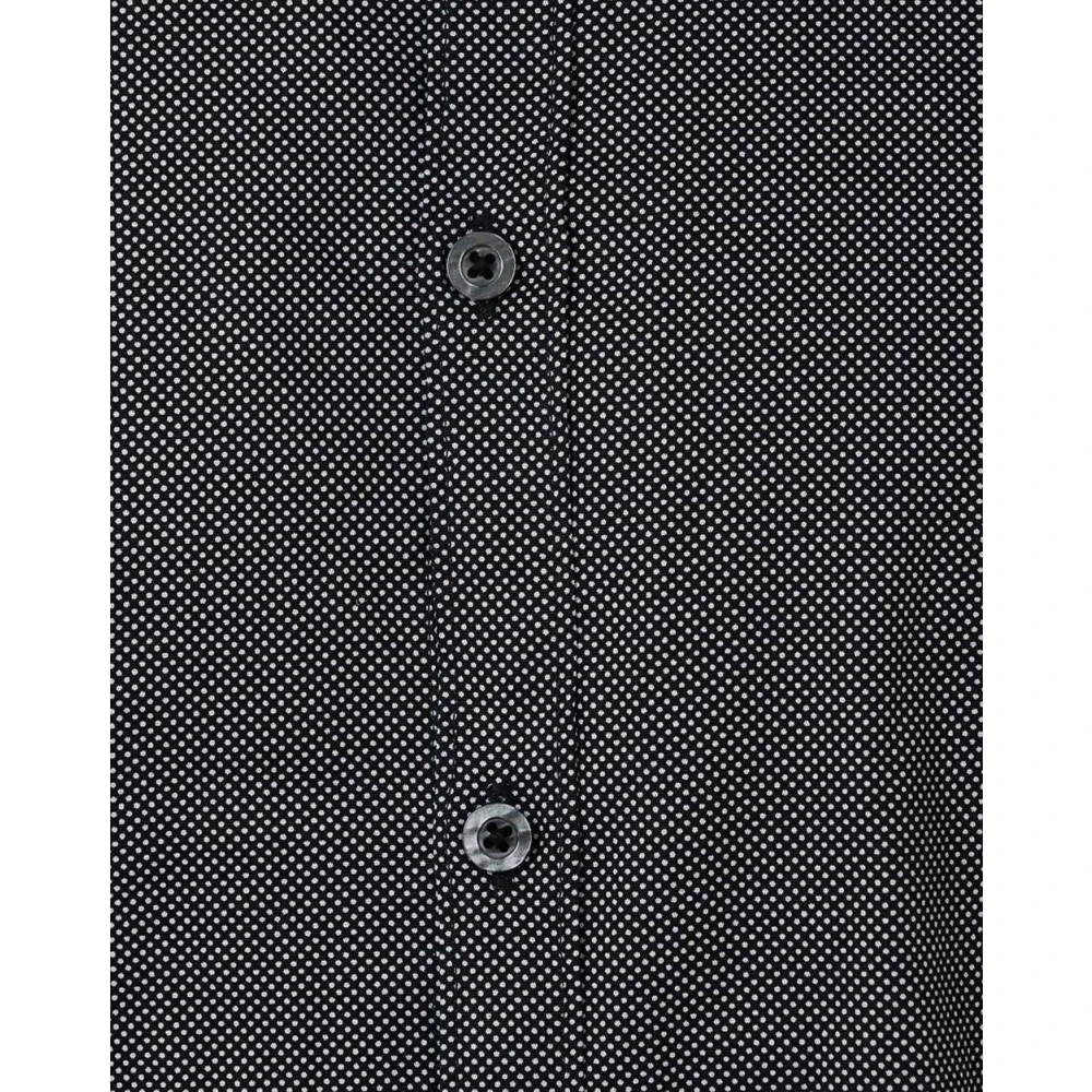 Daniele Alessandrini Basis Polo Kraag Shirt Black Heren