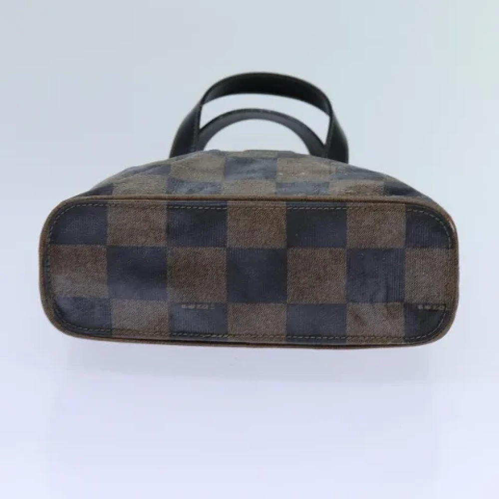 Fendi Vintage Pre-owned Canvas handbags Brown Dames