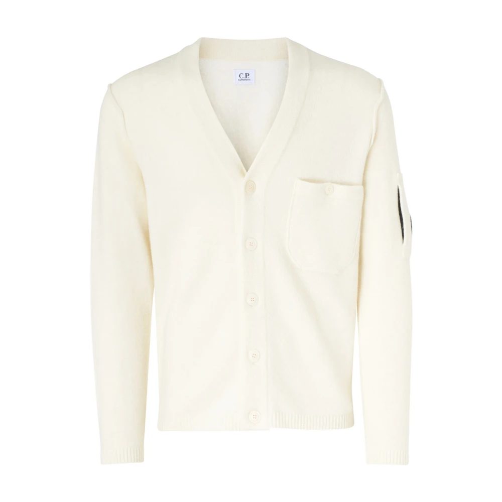 C.P. Company Alpaca Wol Vest Beige Heren