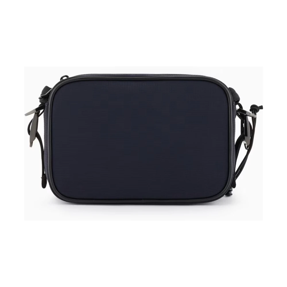 Emporio Armani Navy Blauwe Portemonnees Tech Case Blue Heren