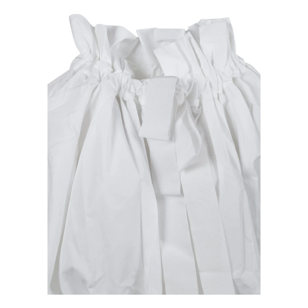 Patou Witte Iconische Volume Top Shirt White Dames